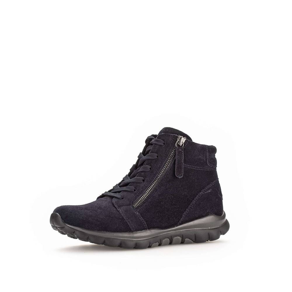 Pius Gabor Schnürstiefelette Blau