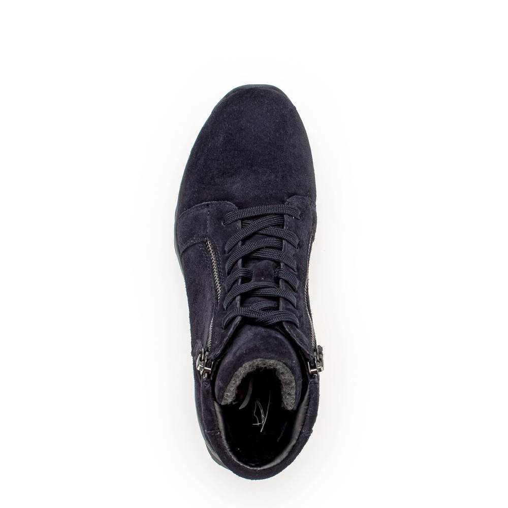 Pius Gabor Schnürstiefelette Blau