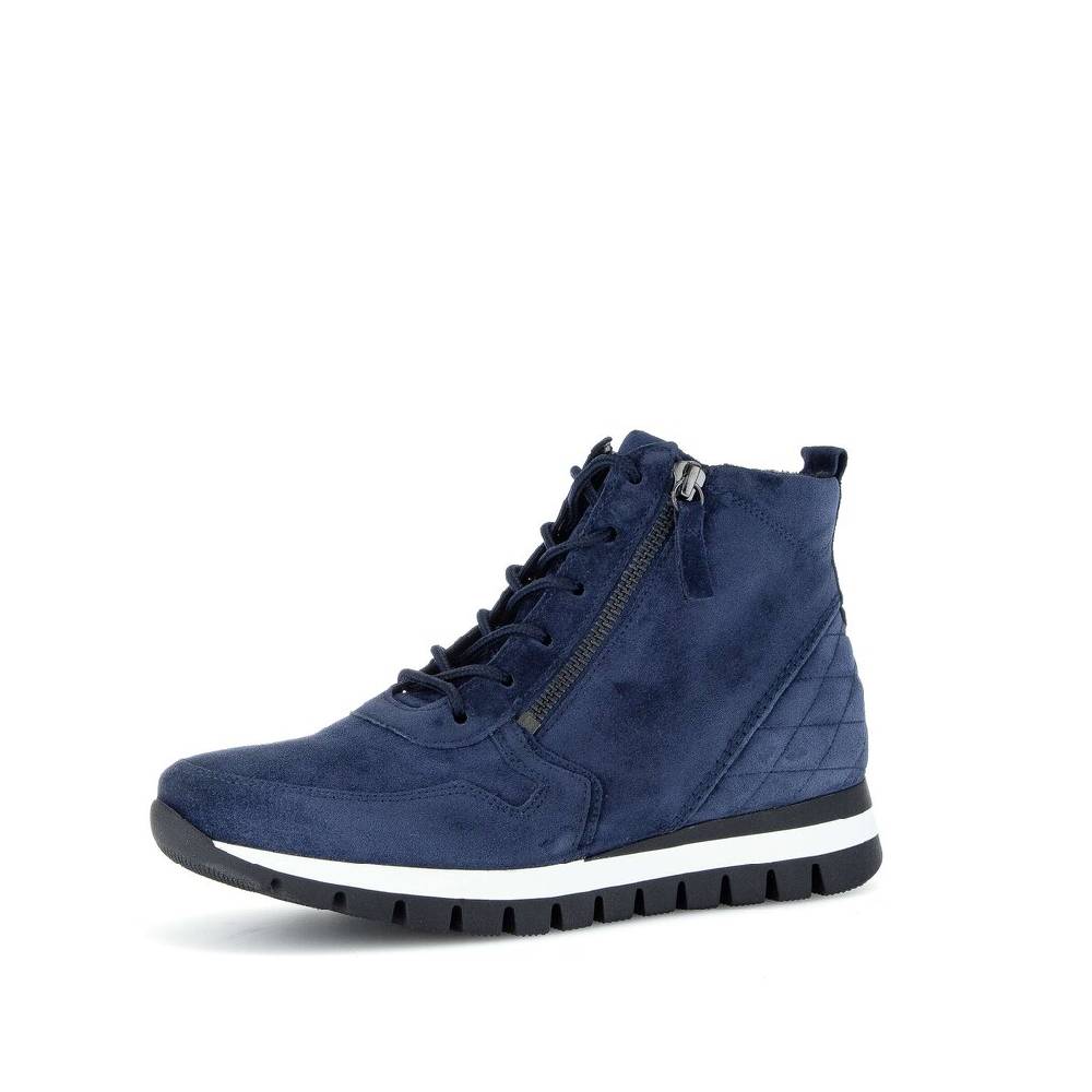 Pius Gabor Schnürstiefelette Blau