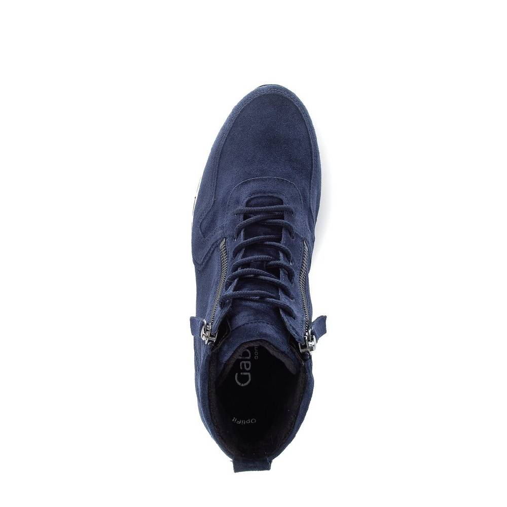 Pius Gabor Schnürstiefelette Blau