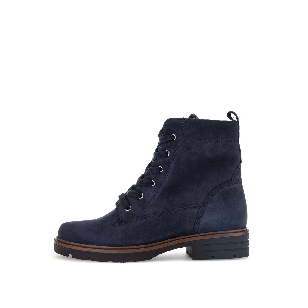 Pius Gabor Schnürstiefelette blau