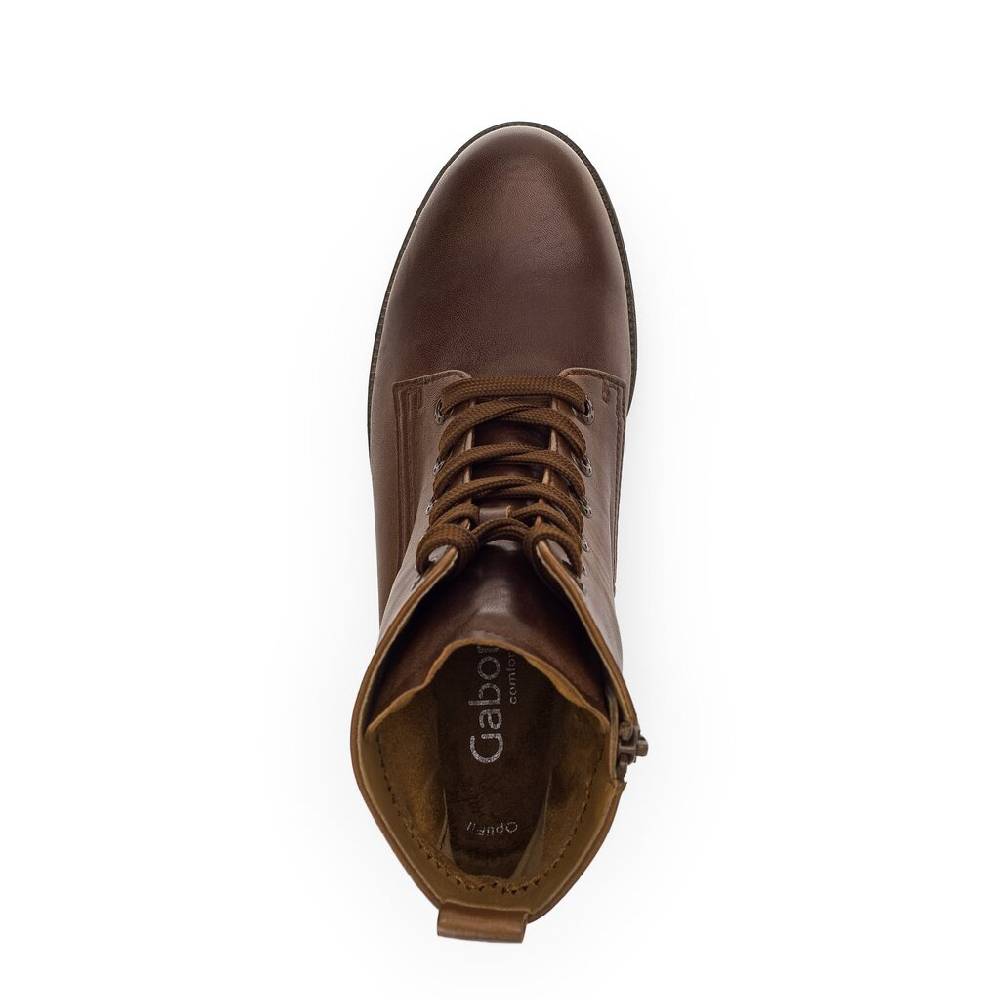 Pius Gabor Schnürstiefelette Braun