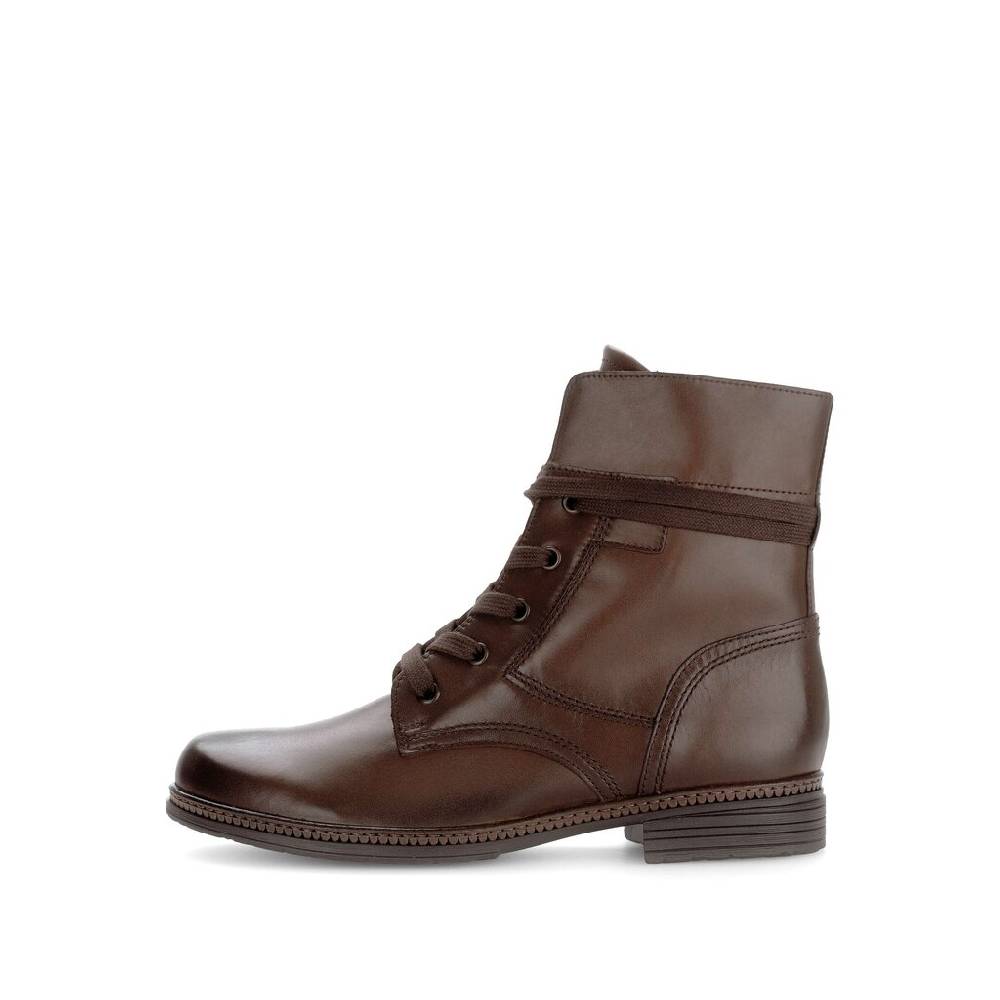 Pius Gabor Schnürstiefelette braun