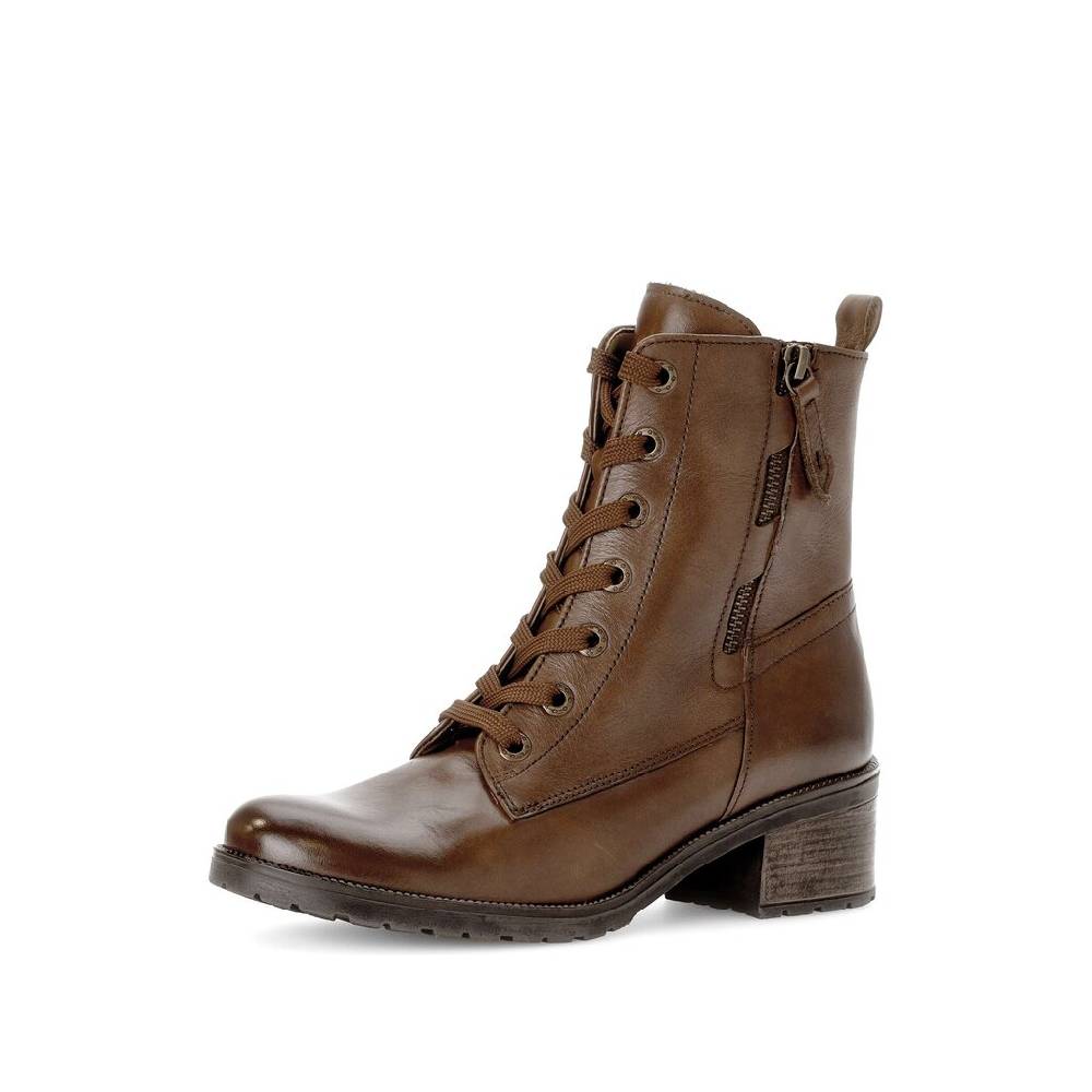 Pius Gabor Schnürstiefelette Braun