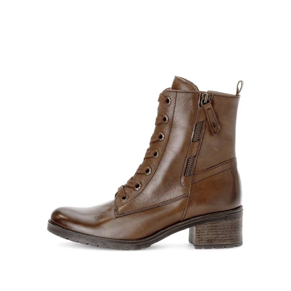 Pius Gabor Schnürstiefelette braun