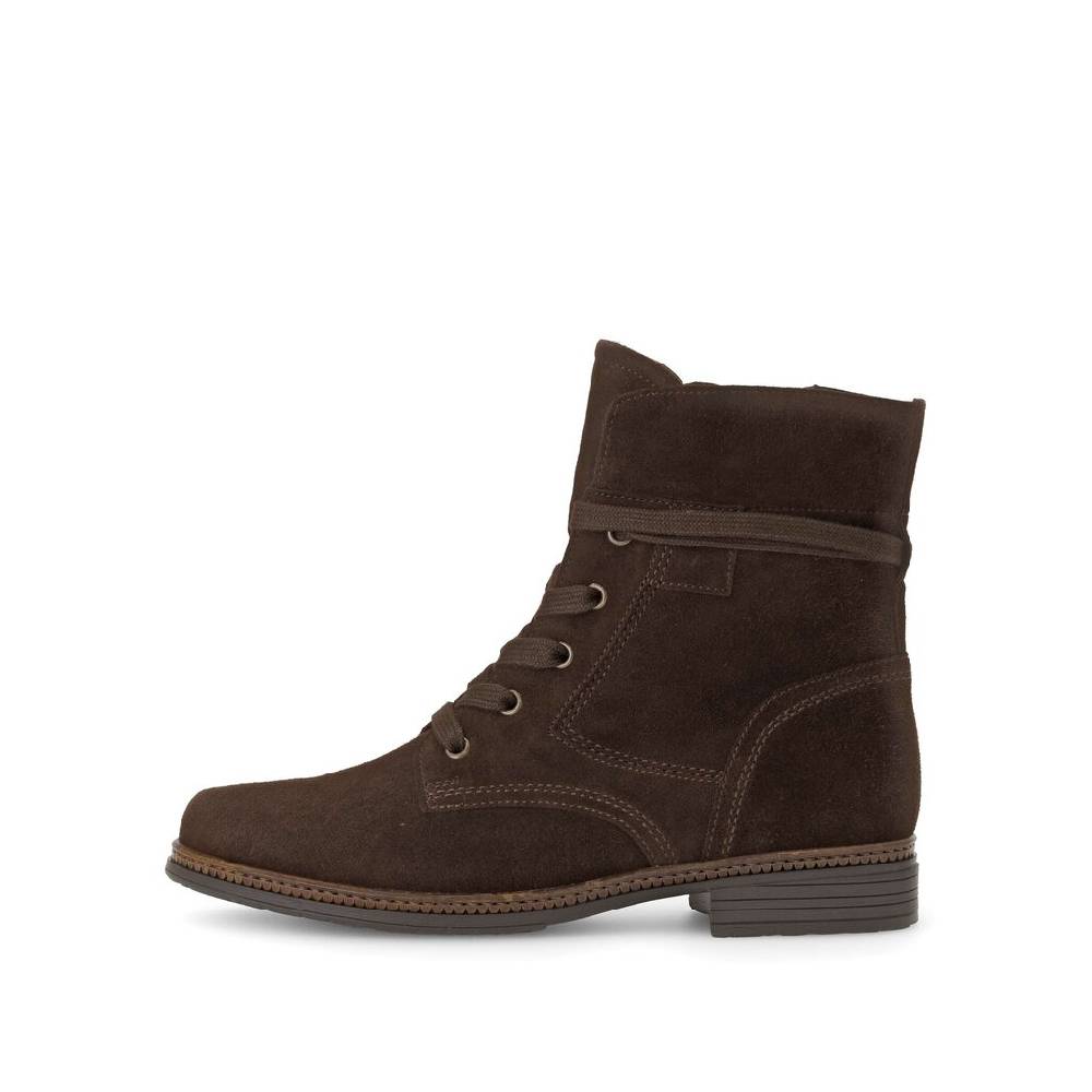 Pius Gabor Schnürstiefelette braun