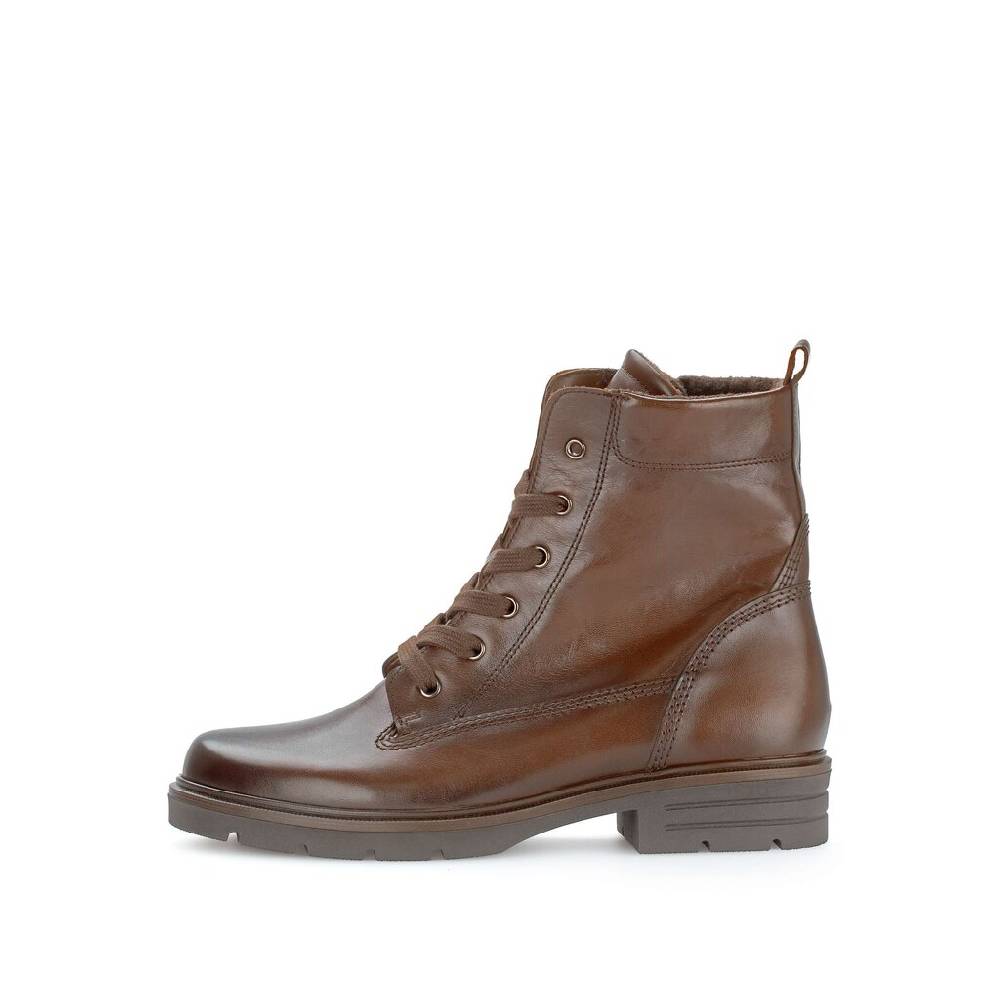 Pius Gabor Schnürstiefelette braun