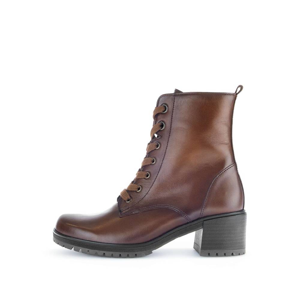 Pius Gabor Schnürstiefelette braun