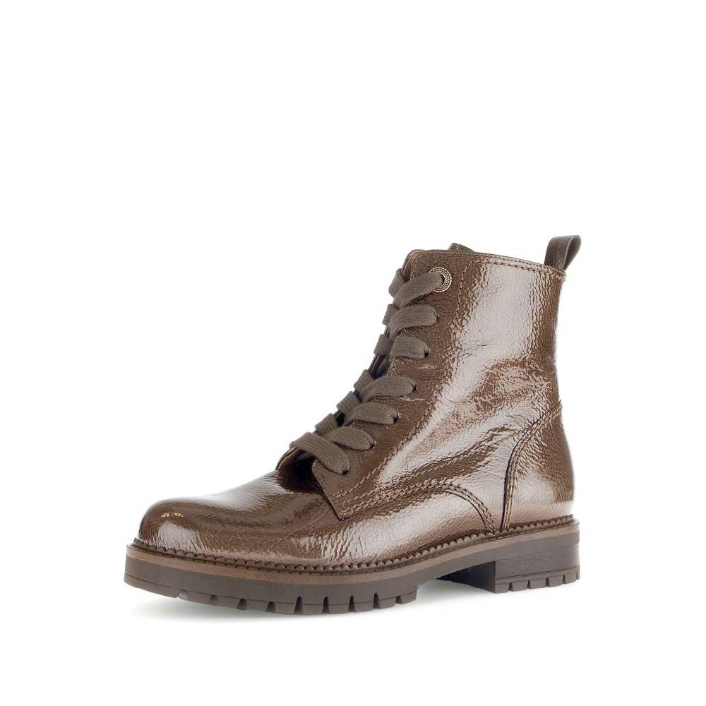 Pius Gabor Schnürstiefelette Braun