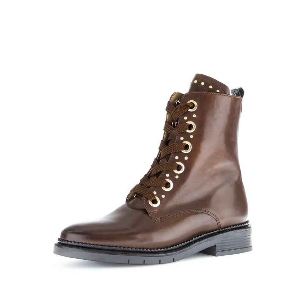 Pius Gabor Schnürstiefelette Braun