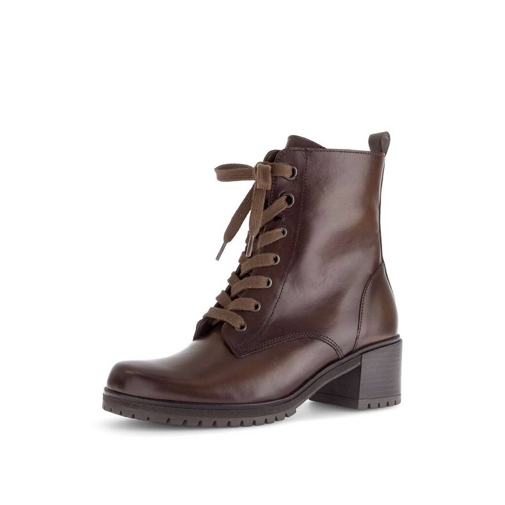 Pius Gabor Schnürstiefelette Braun