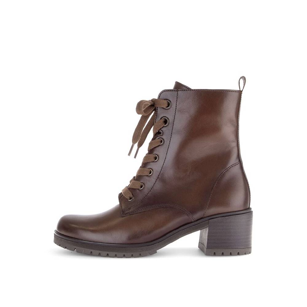 Pius Gabor Schnürstiefelette braun