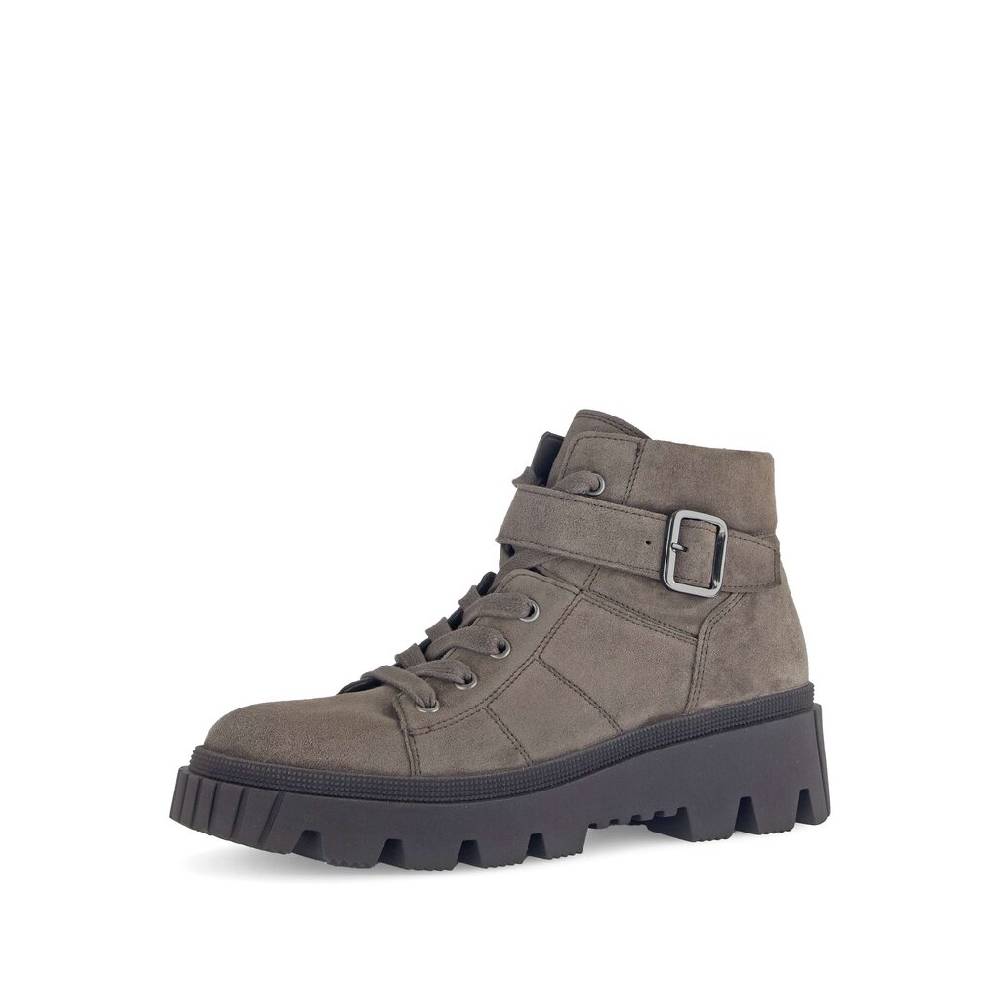 Pius Gabor Schnürstiefelette Braun