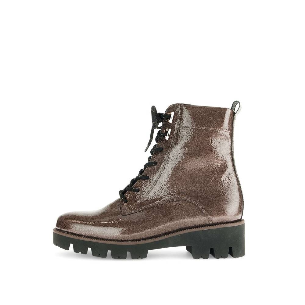 Pius Gabor Schnürstiefelette Braun