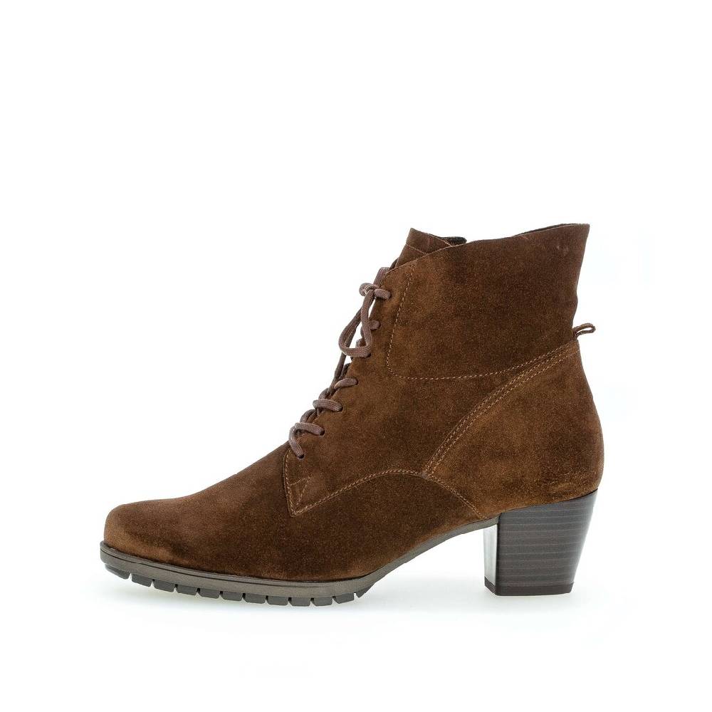 Pius Gabor Schnürstiefelette Braun