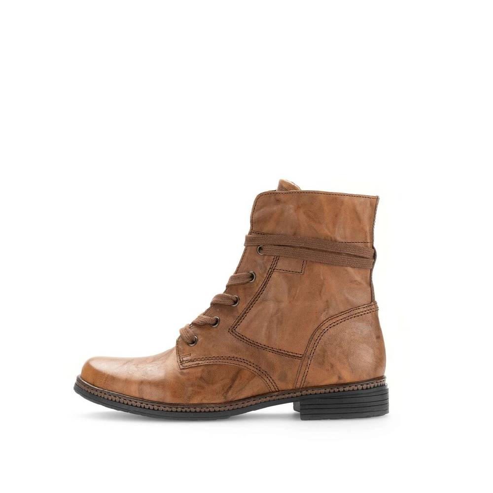 Pius Gabor Schnürstiefelette Braun