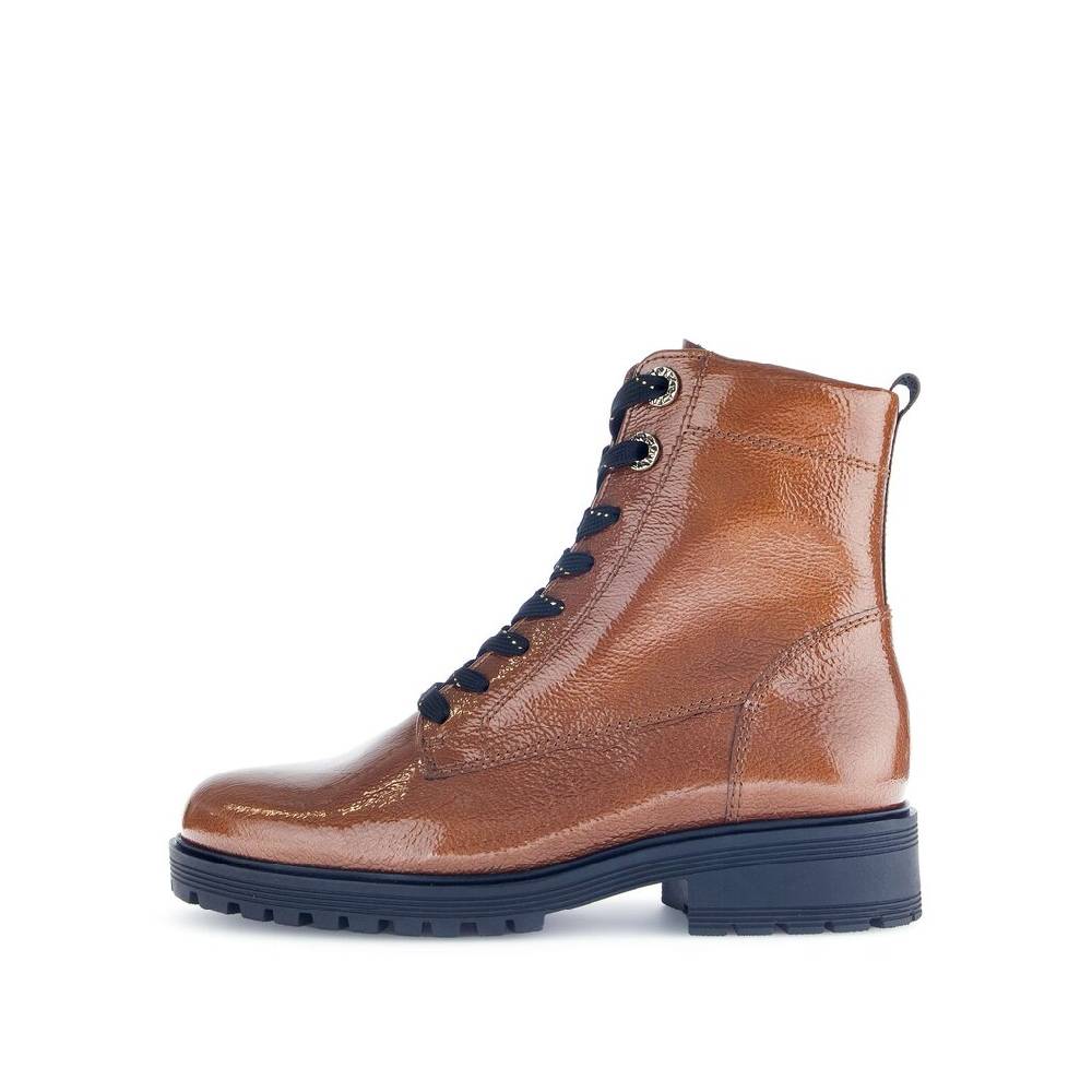 Pius Gabor Schnürstiefelette braun