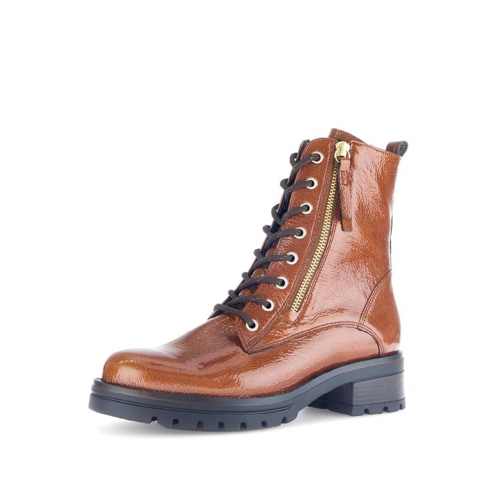 Pius Gabor Schnürstiefelette Braun