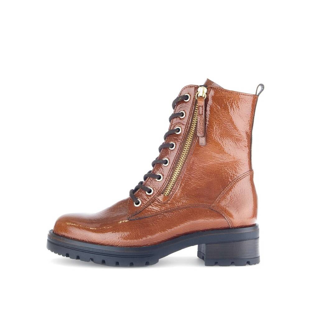 Pius Gabor Schnürstiefelette braun