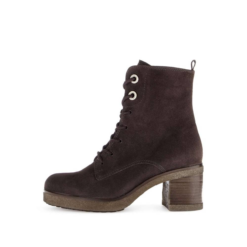 Pius Gabor Schnürstiefelette braun