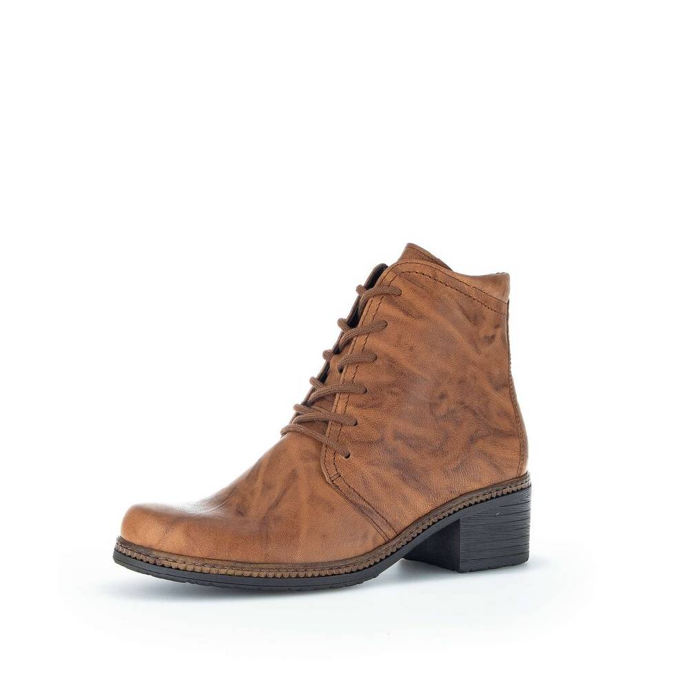 Pius Gabor Schnürstiefelette Braun