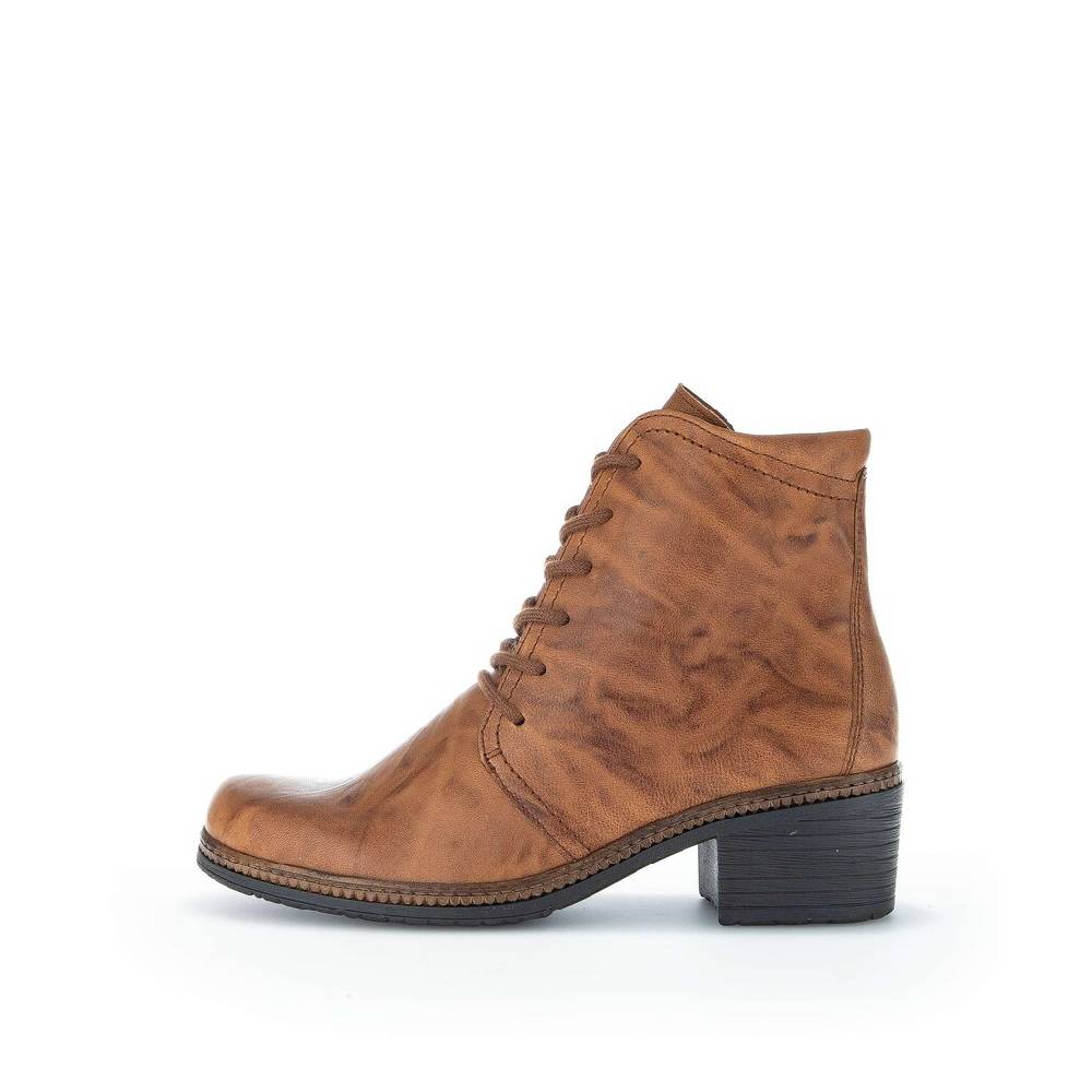 Pius Gabor Schnürstiefelette braun