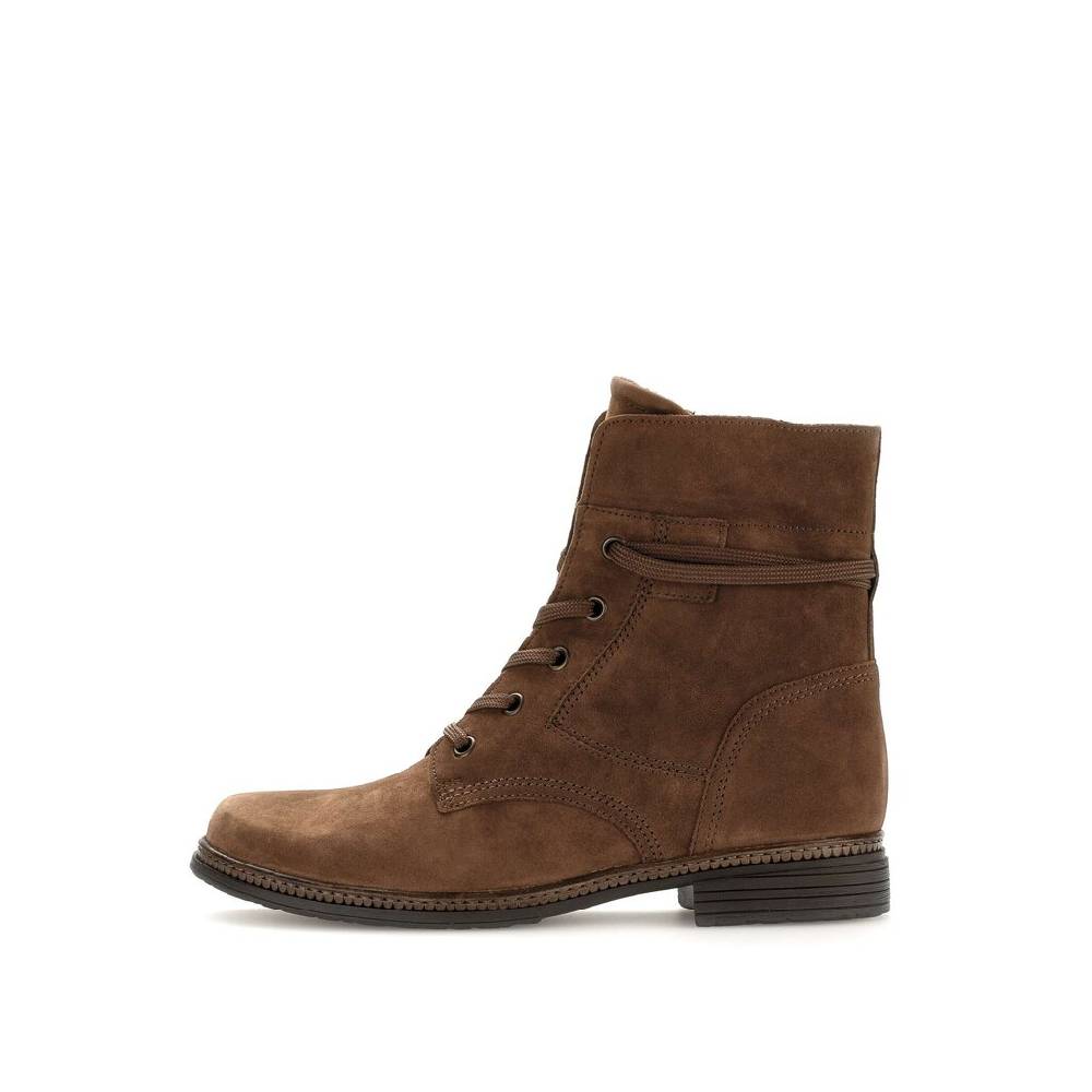 Pius Gabor Schnürstiefelette braun