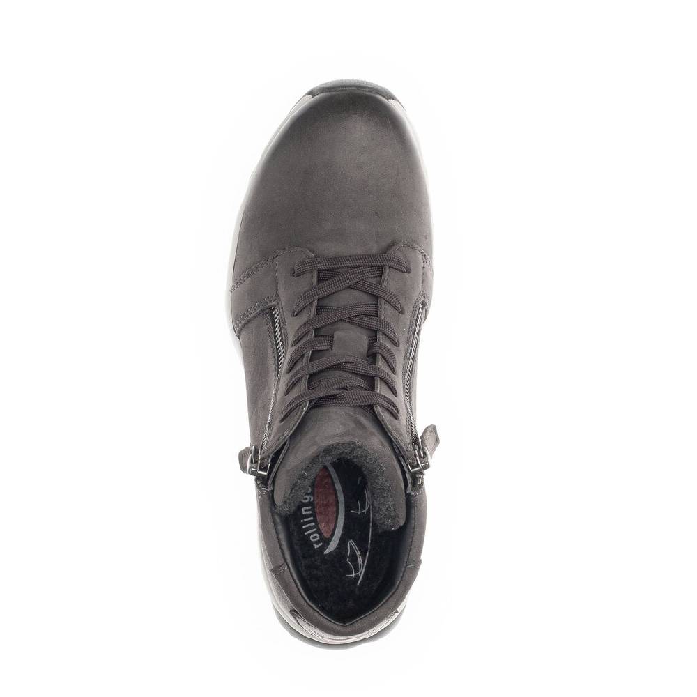 Pius Gabor Schnürstiefelette Grau