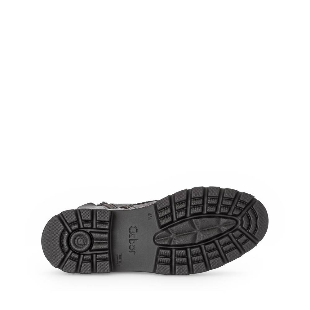 Pius Gabor Schnürstiefelette Grau