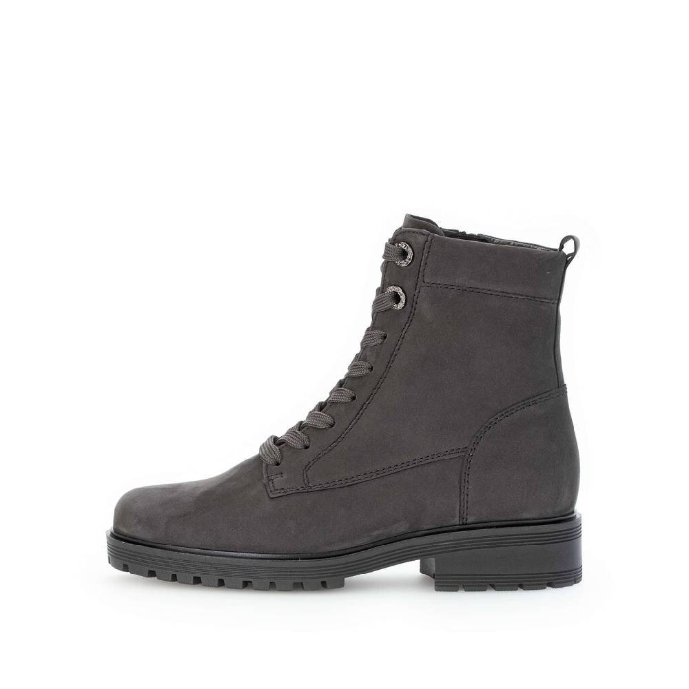 Pius Gabor Schnürstiefelette grau