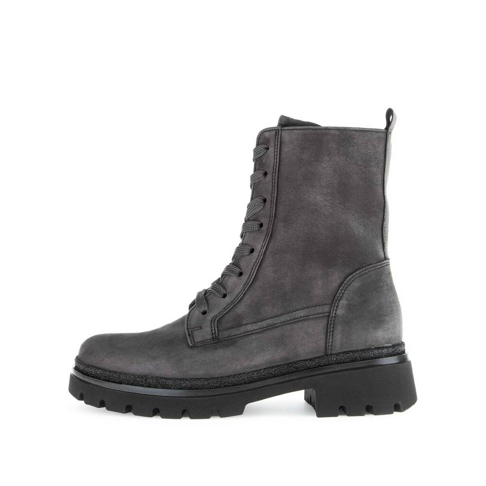 Pius Gabor Schnürstiefelette Grau