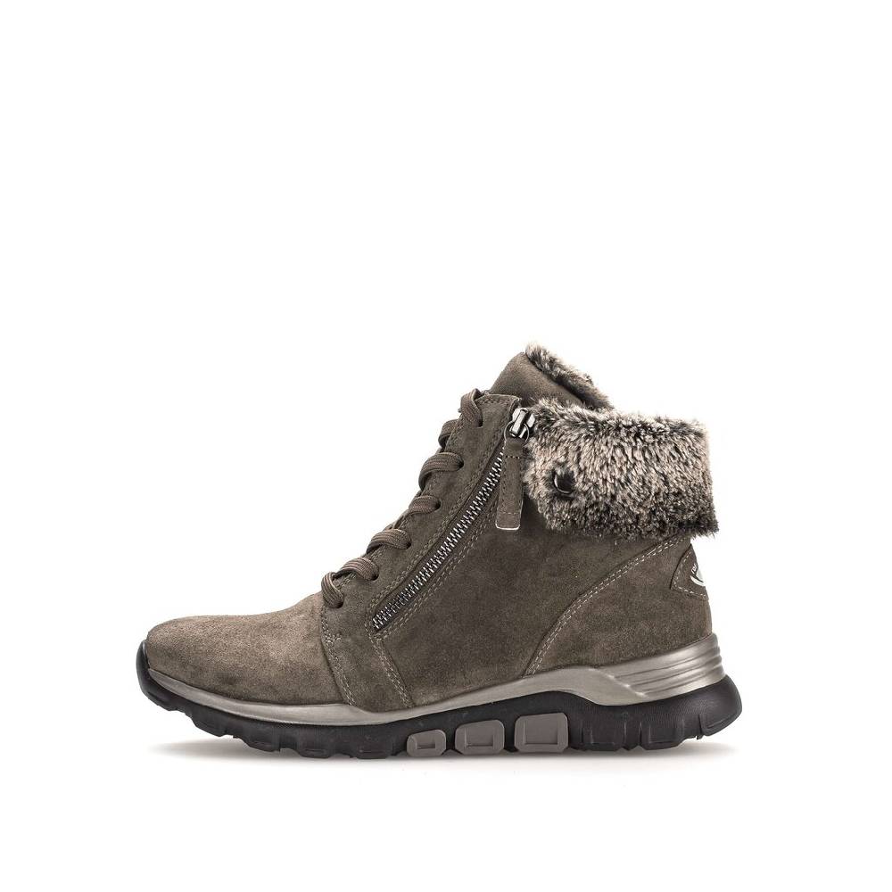 Pius Gabor Schnürstiefelette grau