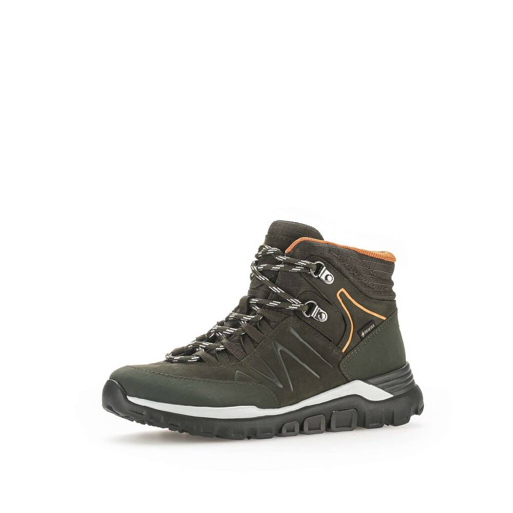 Pius Gabor Schnürstiefelette Grün