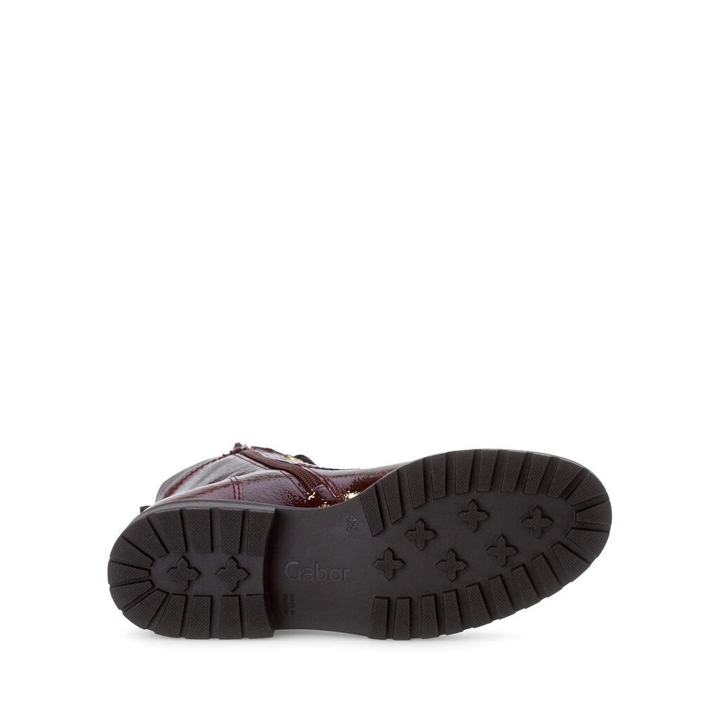 Pius Gabor Schnürstiefelette Rot