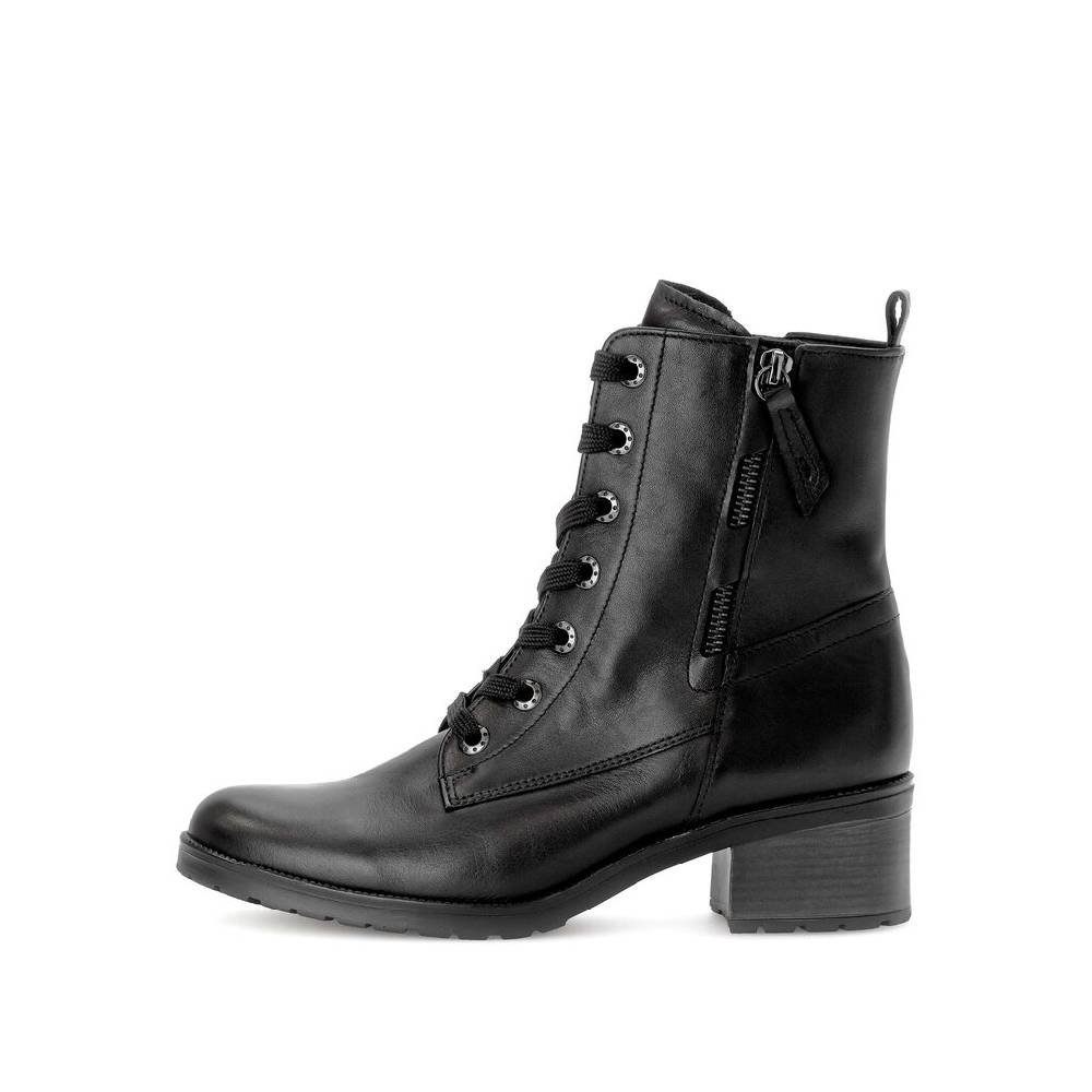 Pius Gabor Schnürstiefelette schwarz