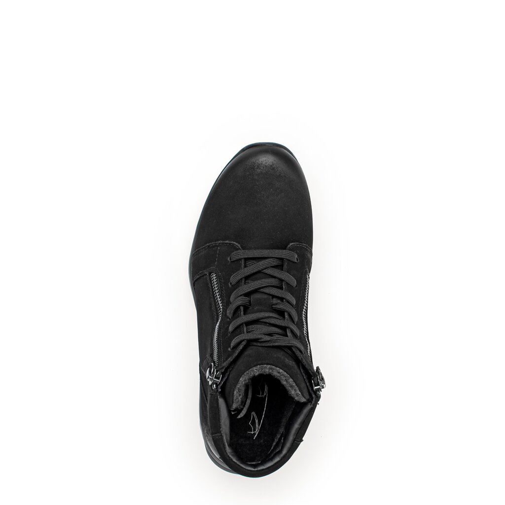 Pius Gabor Schnürstiefelette Schwarz