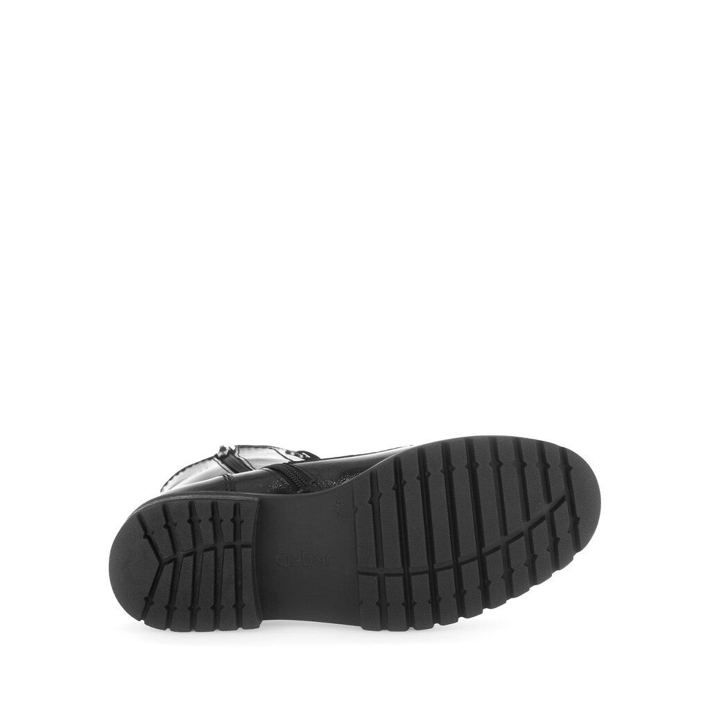 Pius Gabor Schnürstiefelette Schwarz