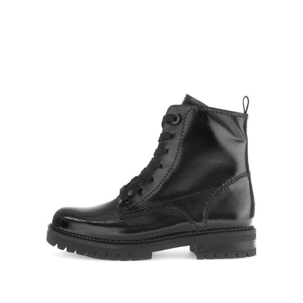 Pius Gabor Schnürstiefelette schwarz