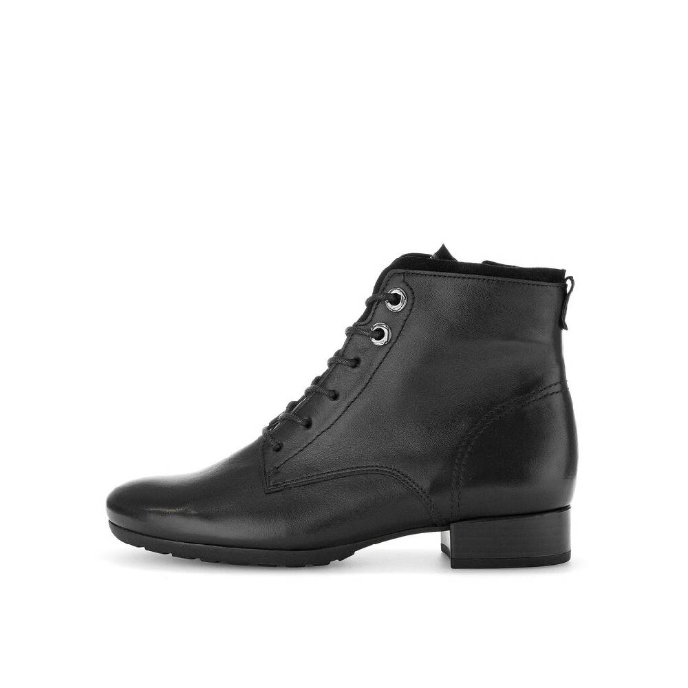 Pius Gabor Schnürstiefelette schwarz