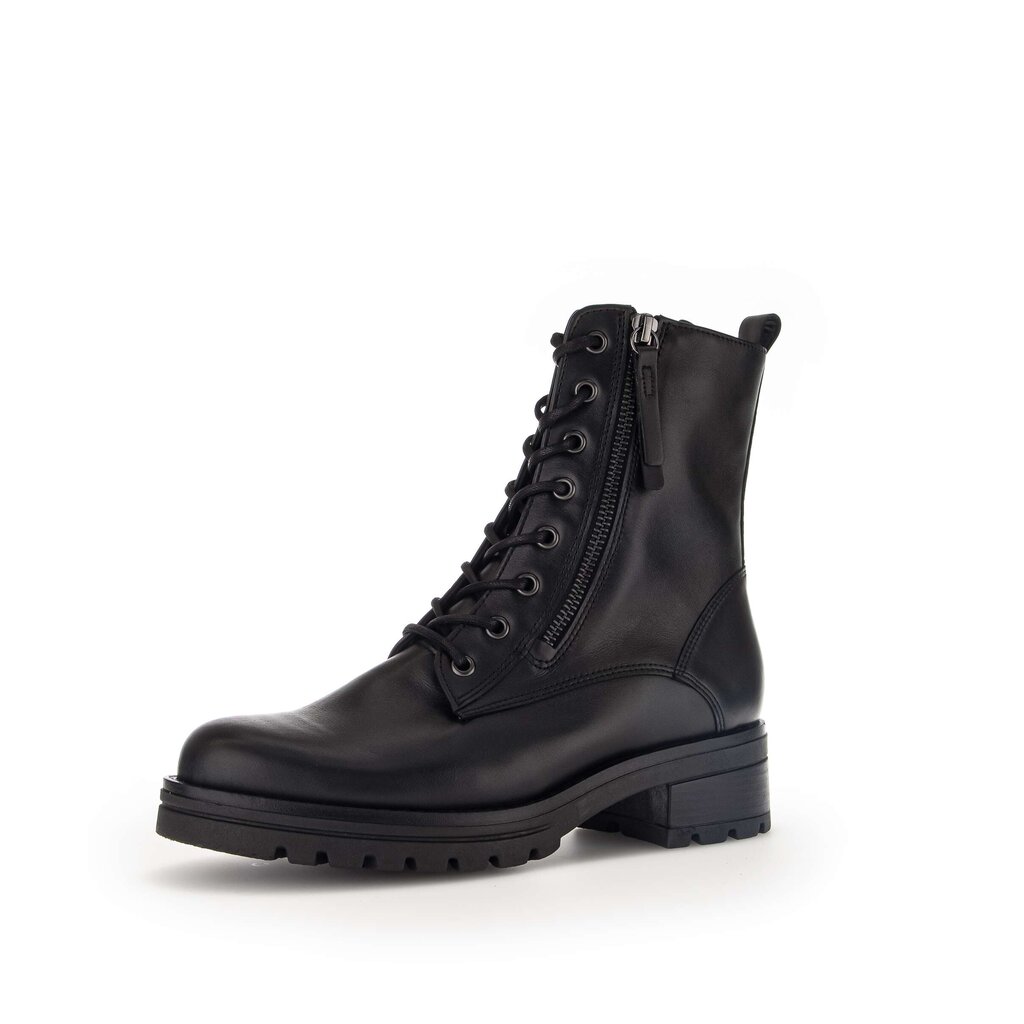 Pius Gabor Schnürstiefelette Schwarz