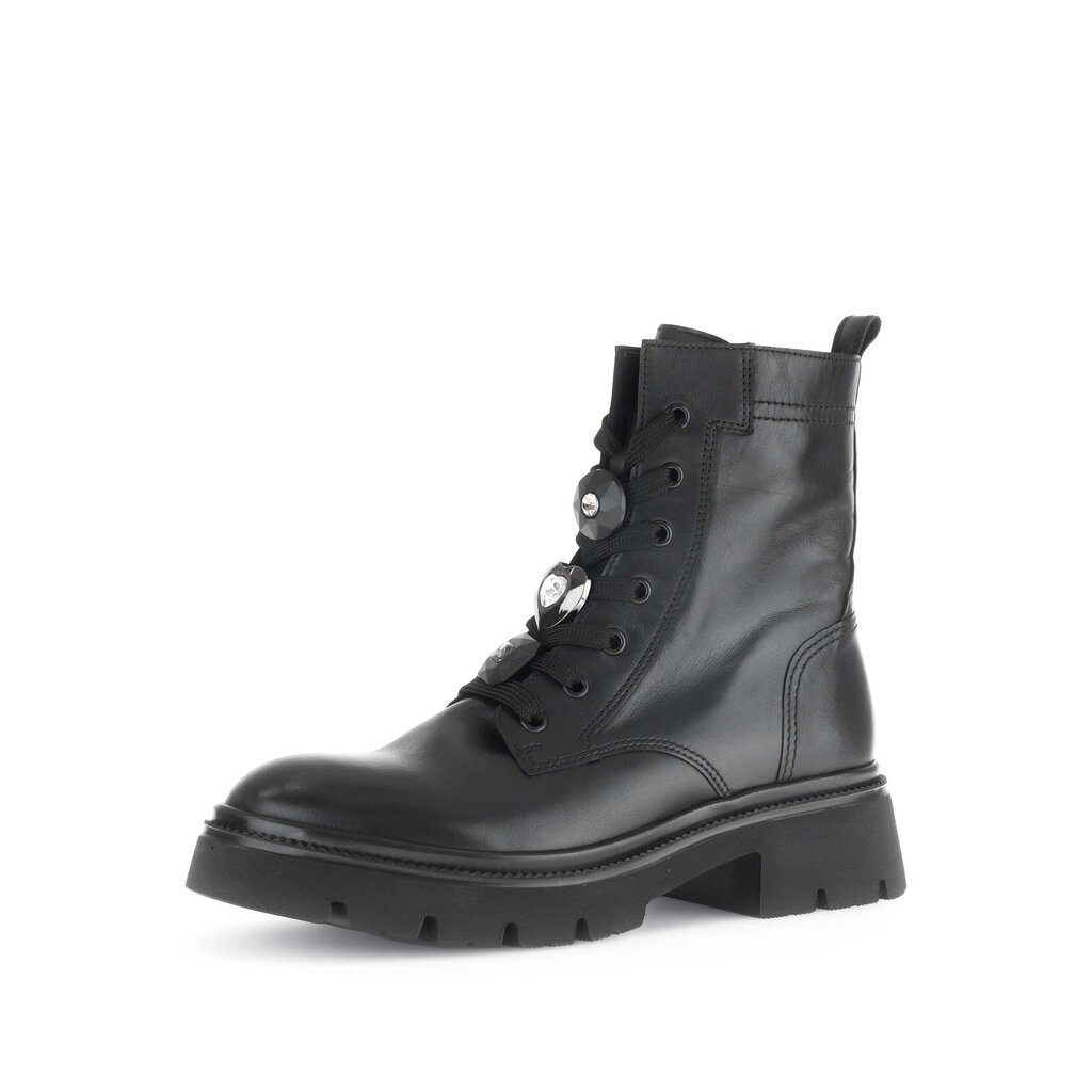 Pius Gabor Schnürstiefelette Schwarz