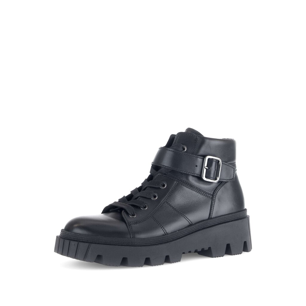 Pius Gabor Schnürstiefelette Schwarz