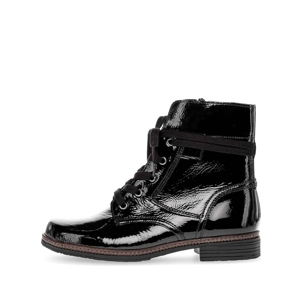 Pius Gabor Schnürstiefelette schwarz