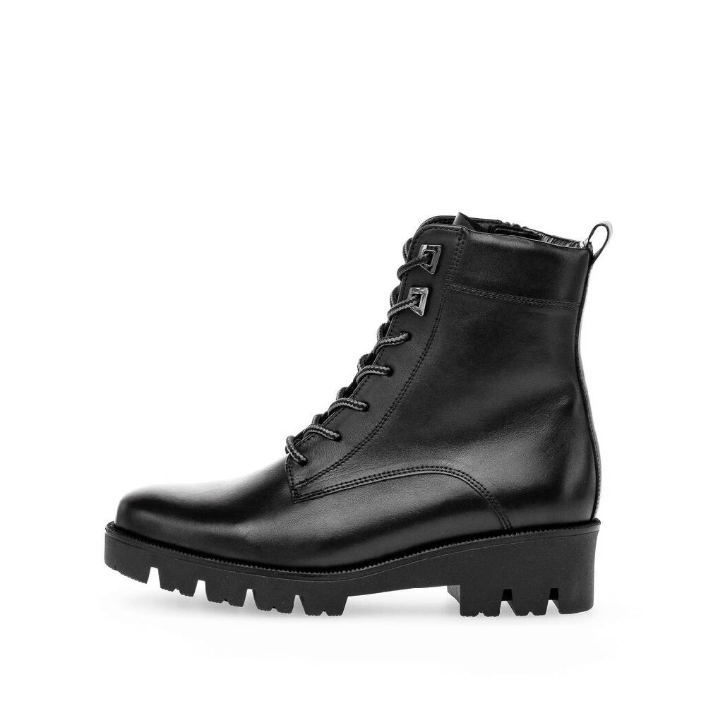 Pius Gabor Schnürstiefelette schwarz