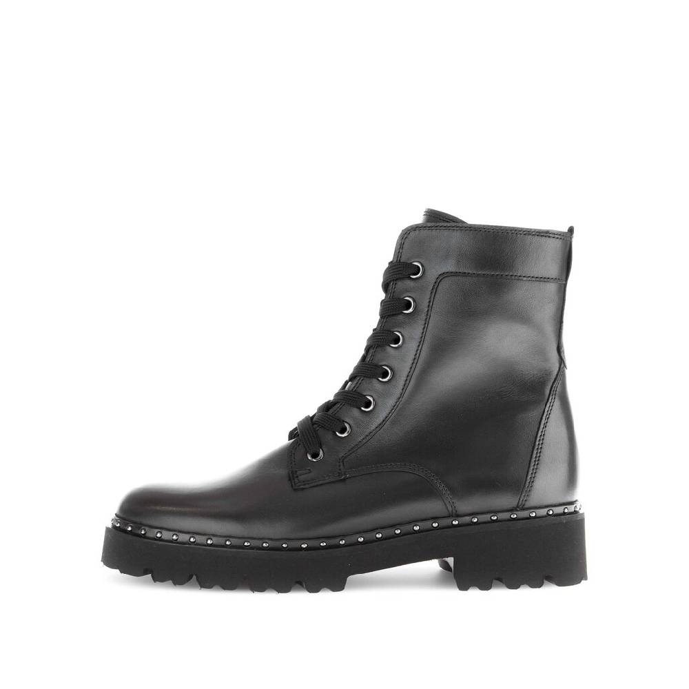 Pius Gabor Schnürstiefelette schwarz