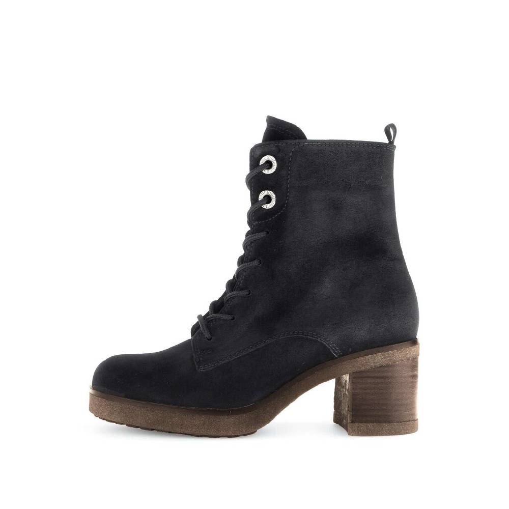 Pius Gabor Schnürstiefelette schwarz