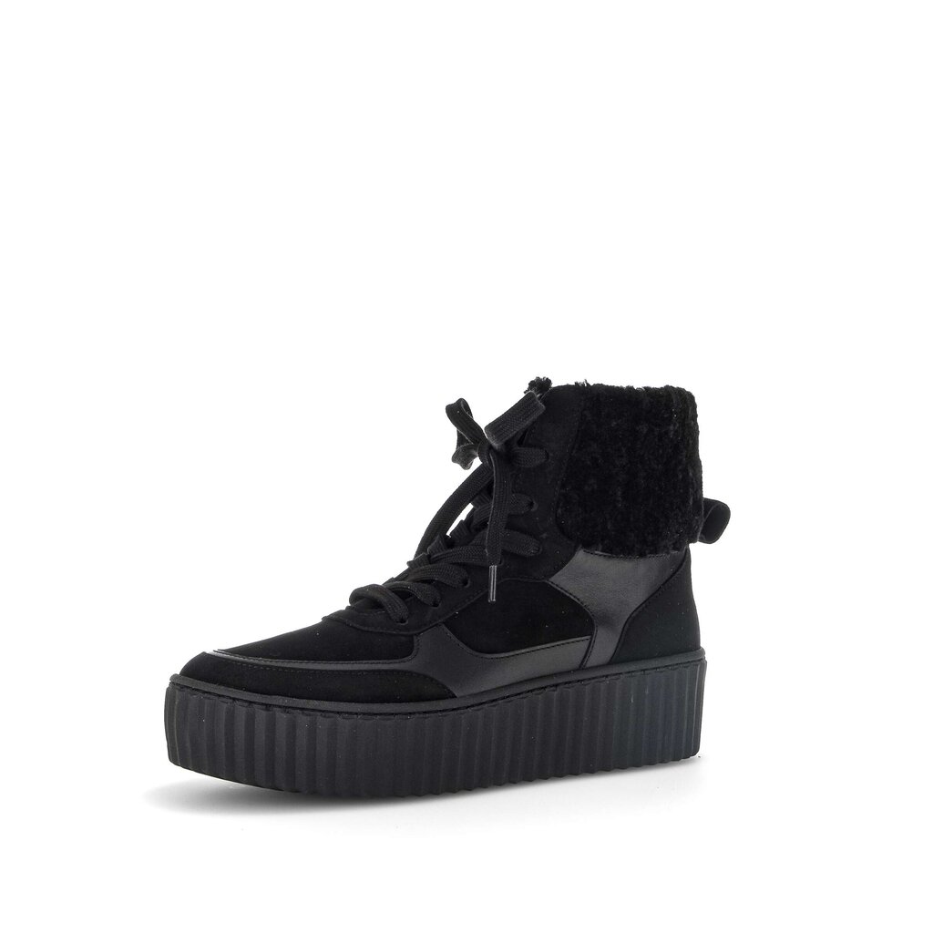 Pius Gabor Schnürstiefelette Schwarz