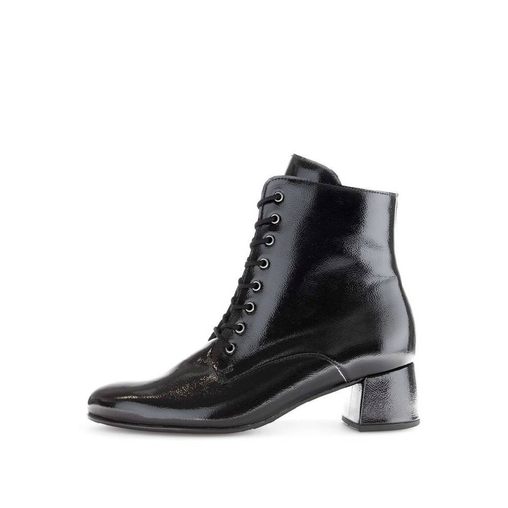 Pius Gabor Schnürstiefelette schwarz