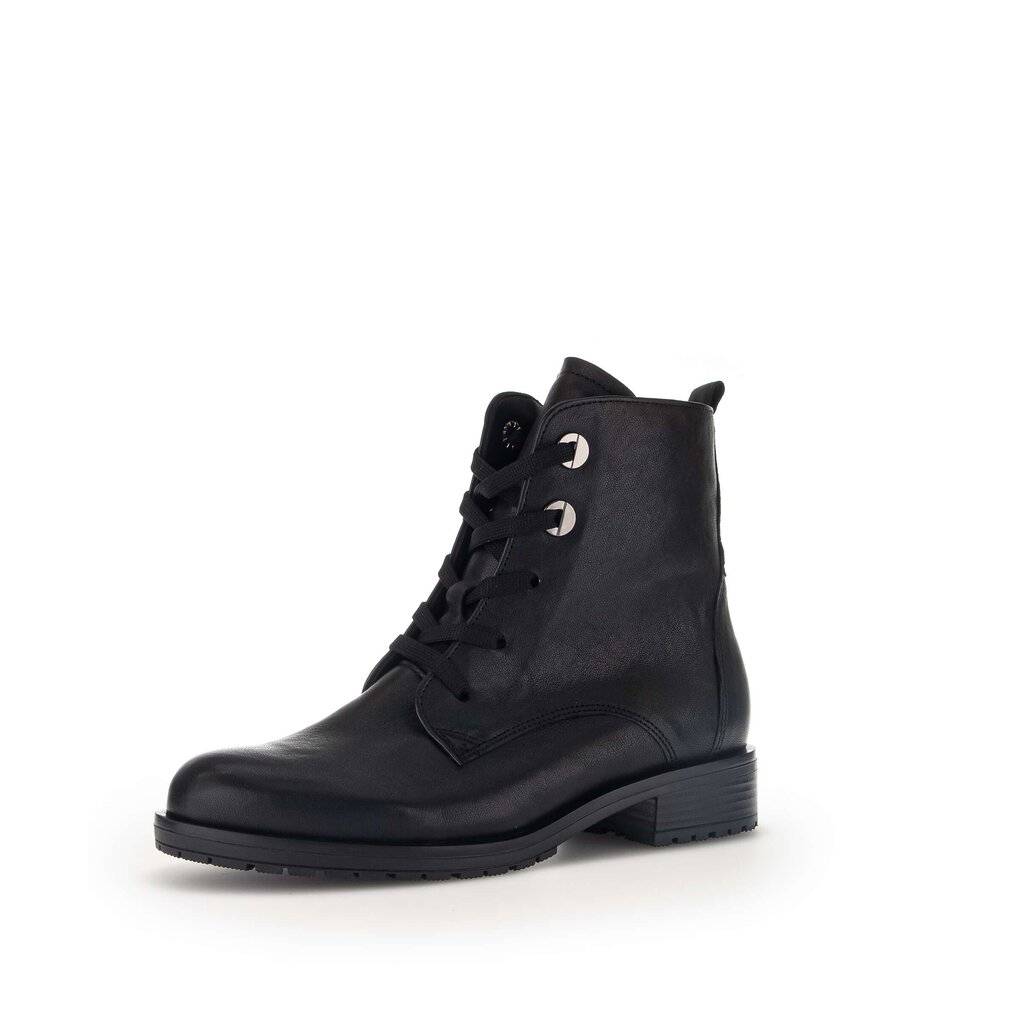 Pius Gabor Schnürstiefelette Schwarz