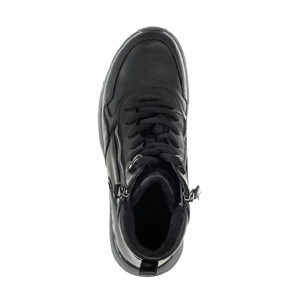 Pius Gabor Schnürstiefelette Schwarz